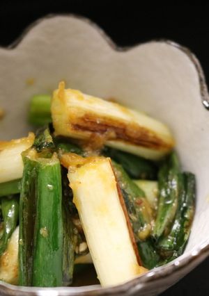 【長ネギ】ぬた(酢味噌)焼き-レシピのメイン写真