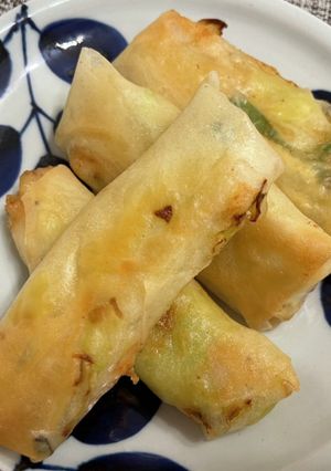 簡単！美味！キャベツの春巻き-レシピのメイン写真