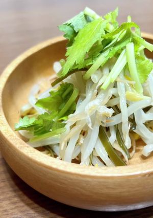 干しエビともやしの和風ナムル-レシピのメイン写真
