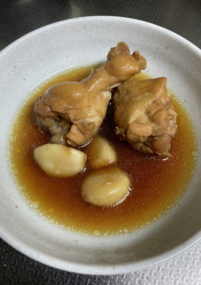 にんにくと手羽のさっぱり煮-レシピのメイン写真
