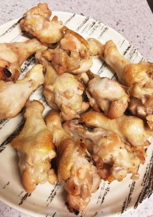 海水焼きを手羽元で-レシピのメイン写真