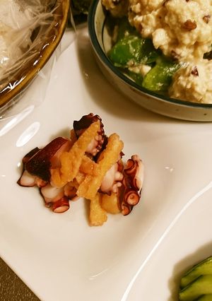 酢だこと油揚げ焼き-レシピのメイン写真