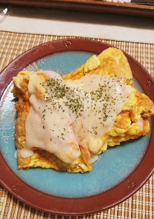 ボリューミ〜Ψ(￣∇￣)Ψホットサンド！-レシピのメイン写真