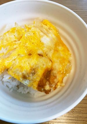 朝食に♡子供喜ぶフワフワ卵丼♡-レシピのメイン写真