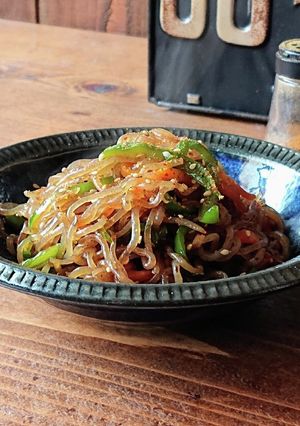 おうち居酒屋★糸こんにゃくの三色きんぴら-レシピのメイン写真