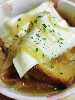 オニオングラタン風スープ-レシピのメイン写真