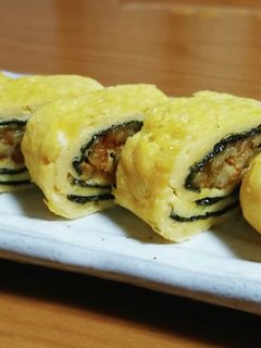 海苔と穴子の卵焼き-レシピのメイン写真