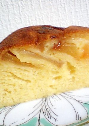 ホットケーキミックス＆リンゴ＆炊飯器-レシピのメイン写真