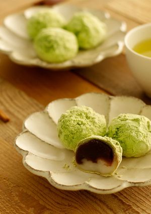 春にぴったり♩お手軽うぐいすもち-レシピのメイン写真