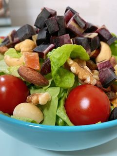 黒人参とナッツのドライフルーツサラダ-レシピのメイン写真