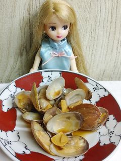 リカちゃん♡あさりの紹興酒蒸し-レシピのメイン写真