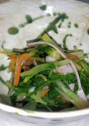 水菜変わりお浸し-レシピのメイン写真