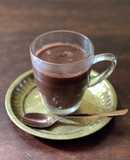 オートミール粉でホットチョコレート♪