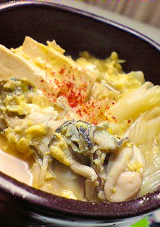 たっぷり野菜と牡蠣の柳川風♪-レシピのメイン写真