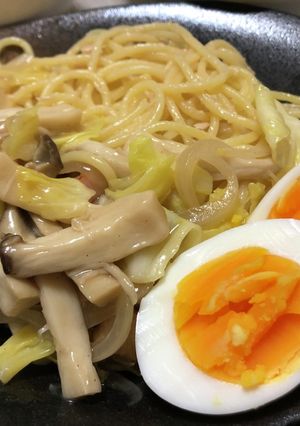 キャベツとツナの和風あんかけパスタ-レシピのメイン写真