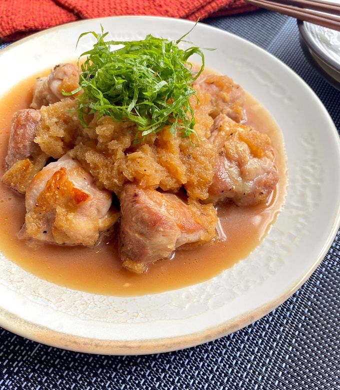 鶏もも肉のみぞれ煮-レシピのメイン写真