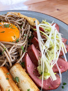 和風焼き蕎麦(鴨南蛮風)-レシピのメイン写真