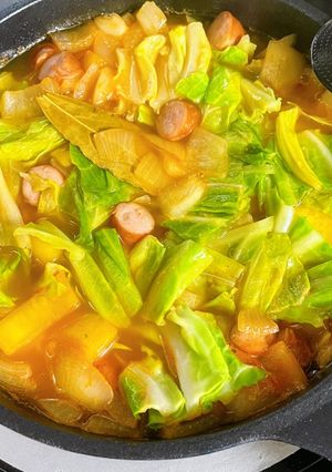 ケチャップで!胃腸を労るトマトスープ-レシピのメイン写真