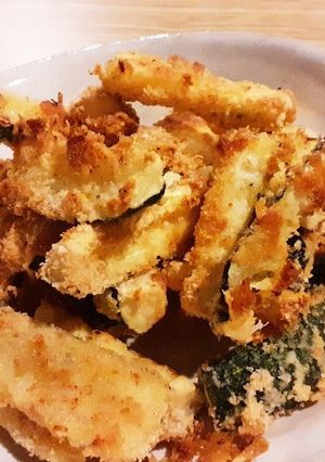 サクサク ズッキーニのオーブン焼き-レシピのメイン写真