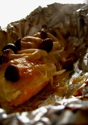 鮭のホイル焼き味噌マヨネーズ-レシピのメイン写真