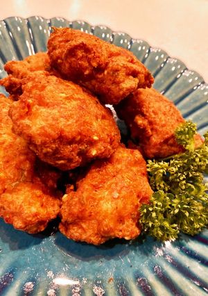 鶏むね肉で子供が食べやすいふわふわ唐揚げ-レシピのメイン写真