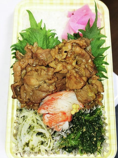 【夫婦弁当215】豚のサッパリ炒めと副菜-レシピのメイン写真