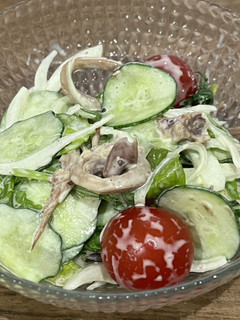 いか缶詰サラダ-レシピのメイン写真