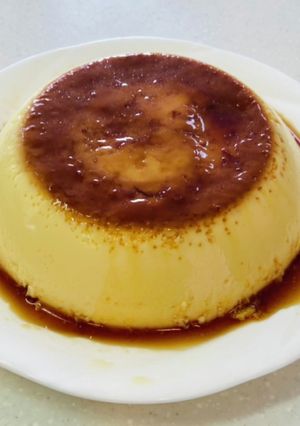 100均ボウルで作るデカプリン！美味♡-レシピのメイン写真
