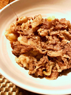 白ワインで軽やか牛丼-レシピのメイン写真