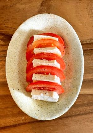 塩糀豆腐のカプレーゼ-レシピのメイン写真