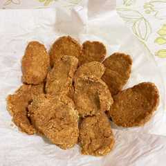 รูปของ おから、きな粉、プロテインのクッキー