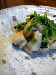 焼きホタテと三つ葉のわさび和え-レシピのメイン写真