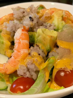 ヘルシーで簡単♪ご飯入りコブサラダ-レシピのメイン写真