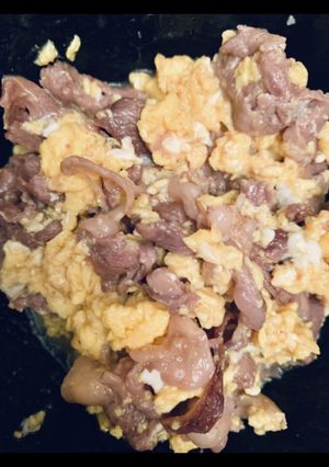 3分間cooking 牛肉と卵の丼-レシピのメイン写真