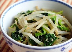 簡単病みつき☆もやしとほうれん草のナムル-レシピのメイン写真
