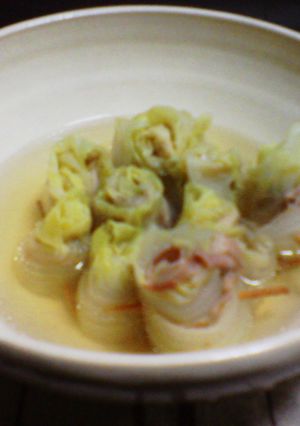 豚バラと白菜のまきまき煮-レシピのメイン写真