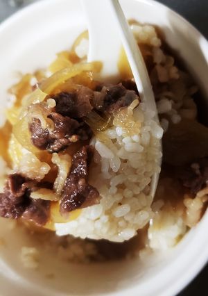 ぶっかけ牛丼-レシピのメイン写真