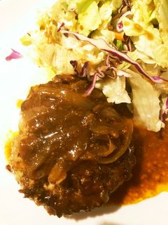 煮込みハンバーグ-レシピのメイン写真