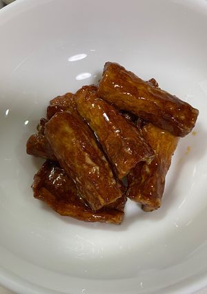 懐かしの味♡揚げちくわの照り煮-レシピのメイン写真