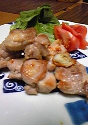 鶏もも肉のガーリック焼き-レシピのメイン写真