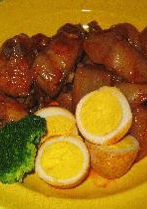 煮卵と酢鶏 ~冬~-レシピのメイン写真