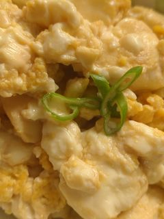 めんつゆで☆玉子炒り豆腐-レシピのメイン写真
