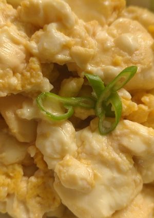 めんつゆで☆玉子炒り豆腐-レシピのメイン写真