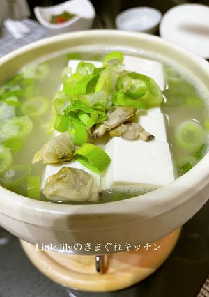 缶詰アサリで簡単あさり豆腐-レシピのメイン写真
