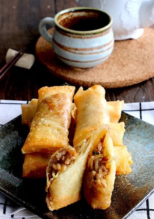 シャキッと食感が◎もやしの春巻き-レシピのメイン写真