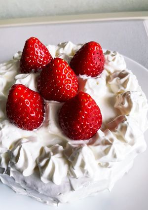 ショートケーキ　　　　少人数用-レシピのメイン写真
