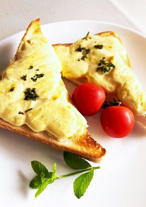マヨチーズ トースト-レシピのメイン写真