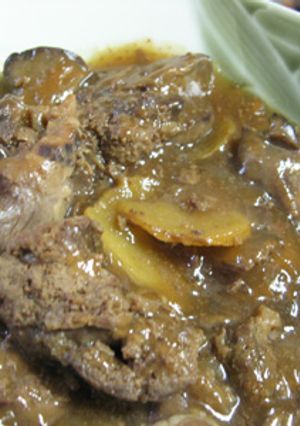 圧力鍋で作る鶏レバー煮-レシピのメイン写真