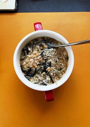 叩き梅干し玄米飯の鯛だし茶漬け-レシピのメイン写真