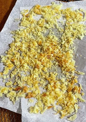 湿気っちゃった揚げ玉(天かす)再生法-レシピのメイン写真